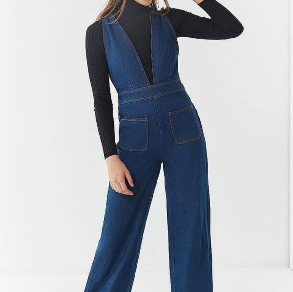 Host pick! 70s style Overalls Wide Leg